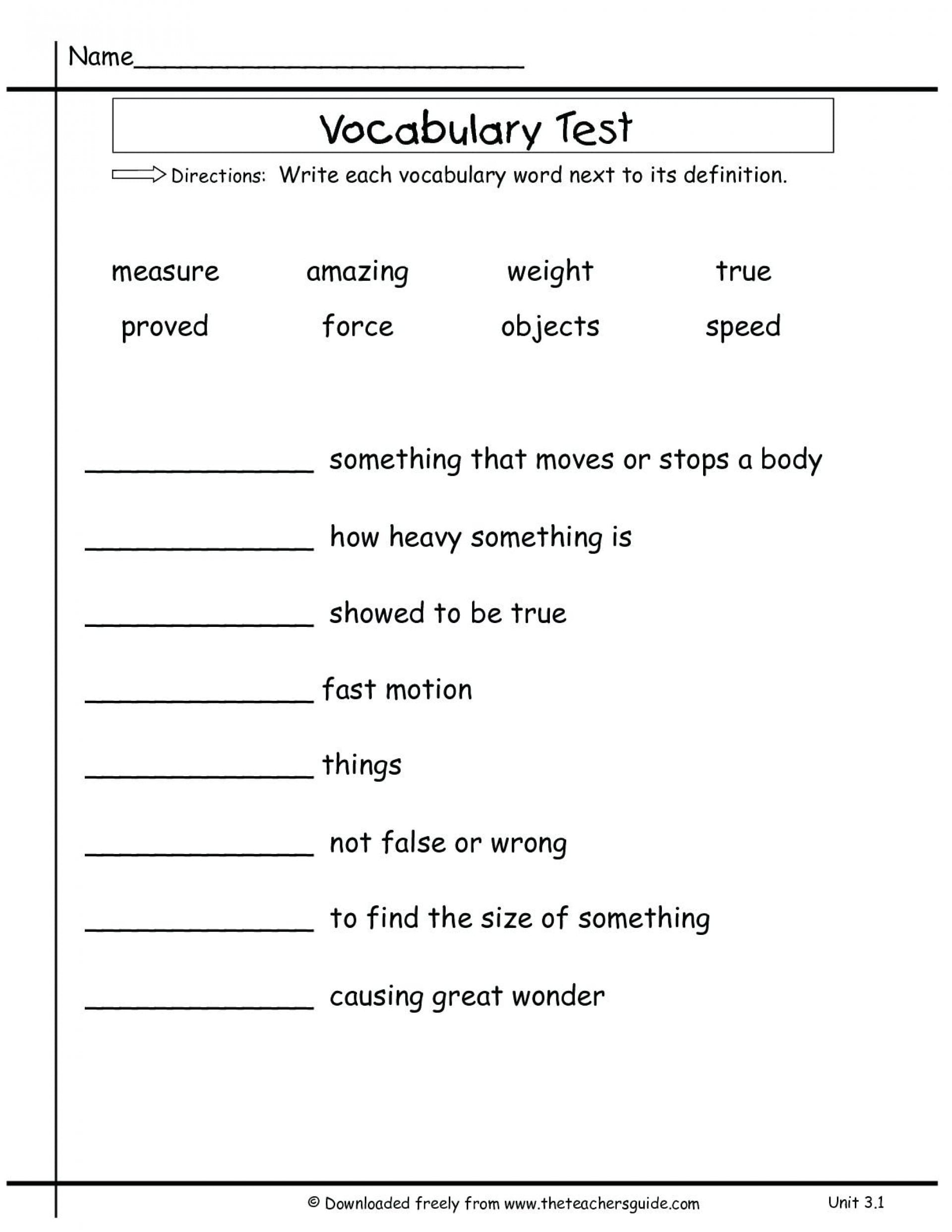 008 5Th Grade Vocab Worksheets Math Vocabulary Pdf 