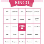 11 Free Printable Bridal Showers Bingo Cards