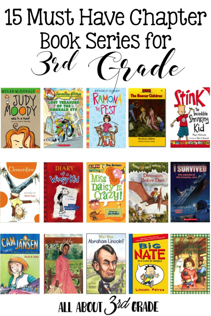 15 Must Have Chapter Book Series All About 3rd Grade