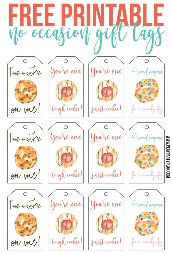 24 Just Because Gift Basket Ideas Free Printable Gift 