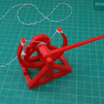 3D Printable 3D printable Davinci Catapult Gift Card By