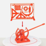 3D printable Davinci Catapult Gift Card Da CGTrader