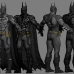 3D Printable Model Of Full Body Batman Batsuit Armor From