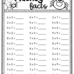 3rd Grade Halloween Multiplication Worksheets