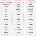 3rd Grade Spelling Words List PDF