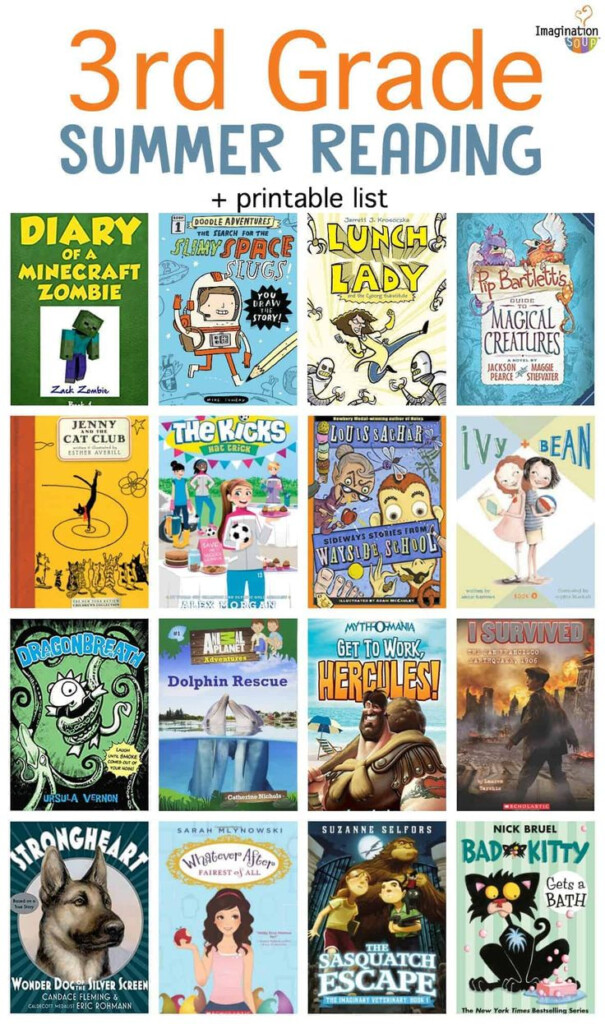 3rd Grade Summer Reading List Ages 8 9 3rd Grade 