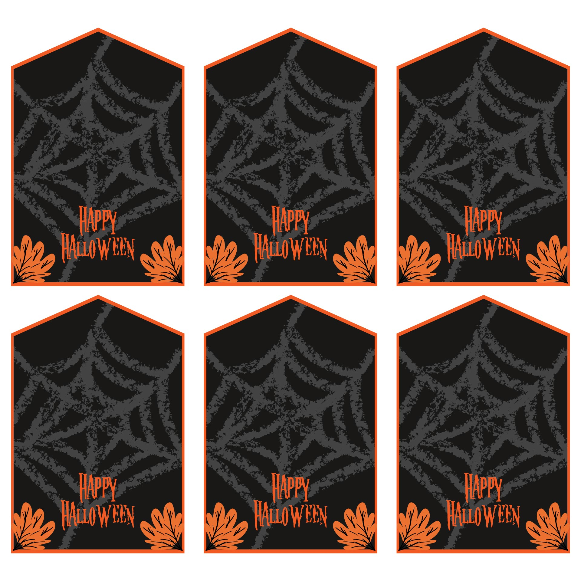 6 Best Free Halloween Printable Labels Blank Printablee