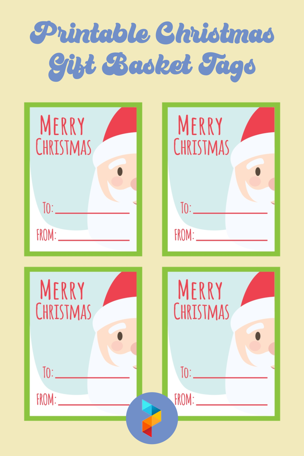 6 Best Free Printable Christmas Gift Basket Tags 