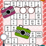 7 Printable Fraction Board Games For Identifying