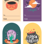 8 Best Free Halloween Printable Gift Tags Printablee