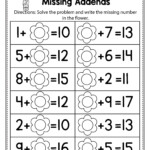 Account Suspended Spring Math Worksheets 1st Grade Math