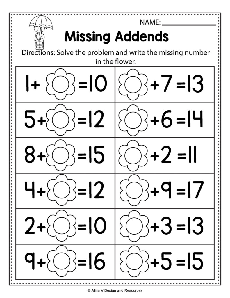 Account Suspended Spring Math Worksheets 1st Grade Math 