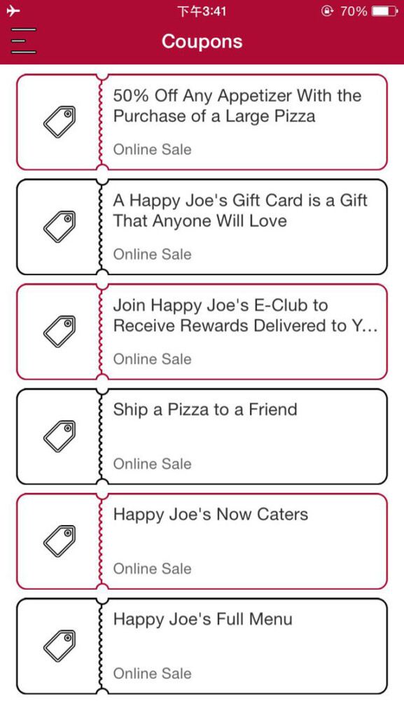 App Shopper Coupons For Happy Joe s Shopping 