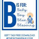 Baby Boy Blue Basket Gift Idea The 36th AVENUE