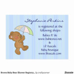 Baby Registry Cards Template Elegant Sweet Dreams Baby