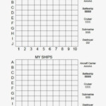 Battleships Board Game Printable Pages Google Search