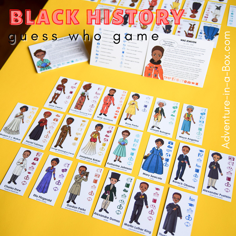 Black History Guess Who Game Full Version Adventure In 