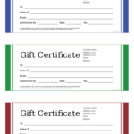 Blank Gift Certificate Edit Fill Sign Online