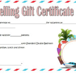 Certificate For Travel Agent Free 1 Gift Certificate
