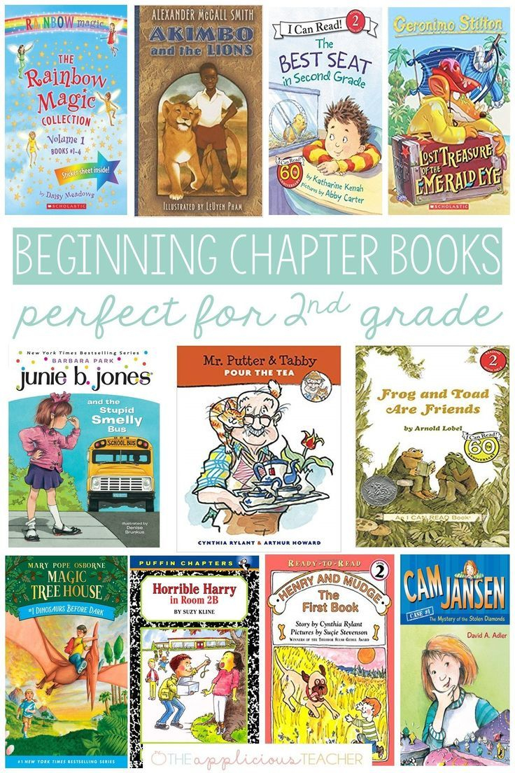 Chapter Books Perfect For 2nd Grade 2nd Grade Chapter 