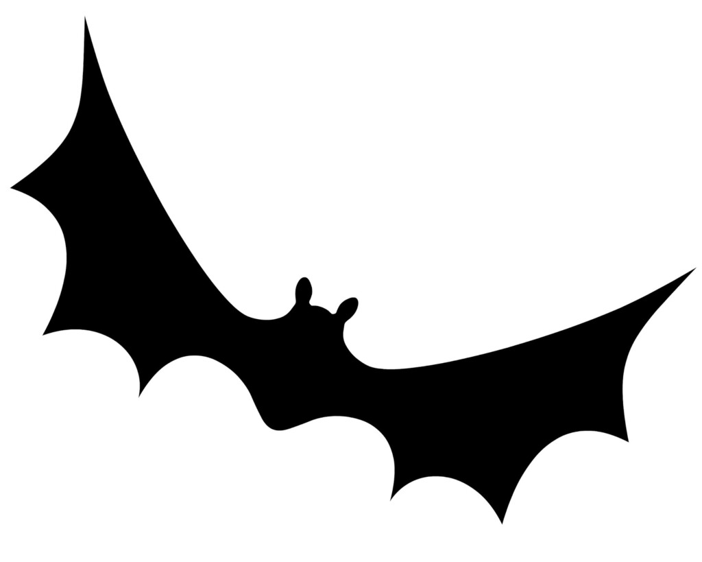 CJO Photo Printable Halloween Bat Template