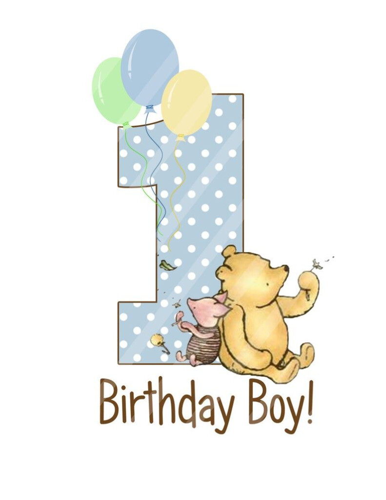 Classic Winnie The Pooh Baby s Birthday Birthday 