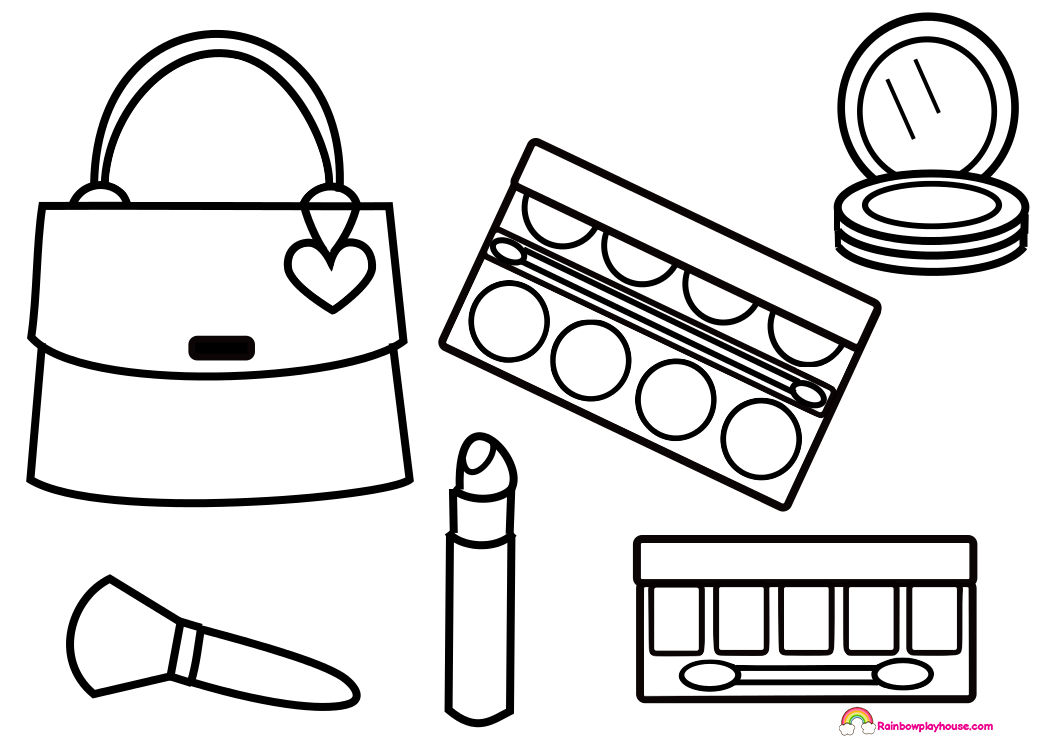 Coloring Pages Makeup At GetColorings Free Printable 