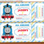 Cool Thomas And Friends Invitations Apples Design