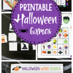 Cute Printable Halloween Games For Kids Fun Squared