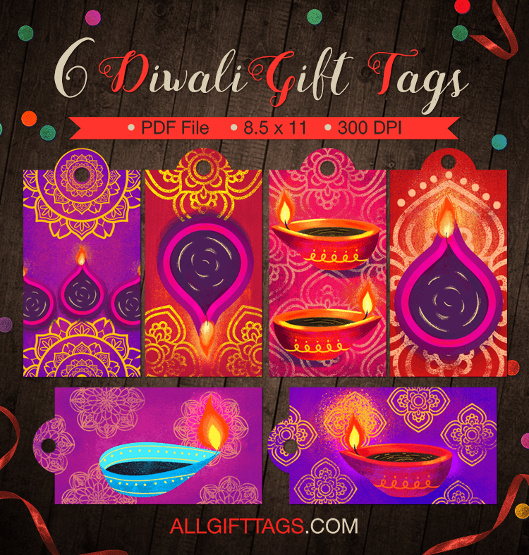 Diwali Gift Tags