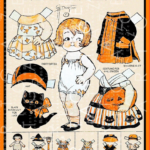 DOLLY DINGLE S HALLOWEEN Costume Printable Vintage Paper