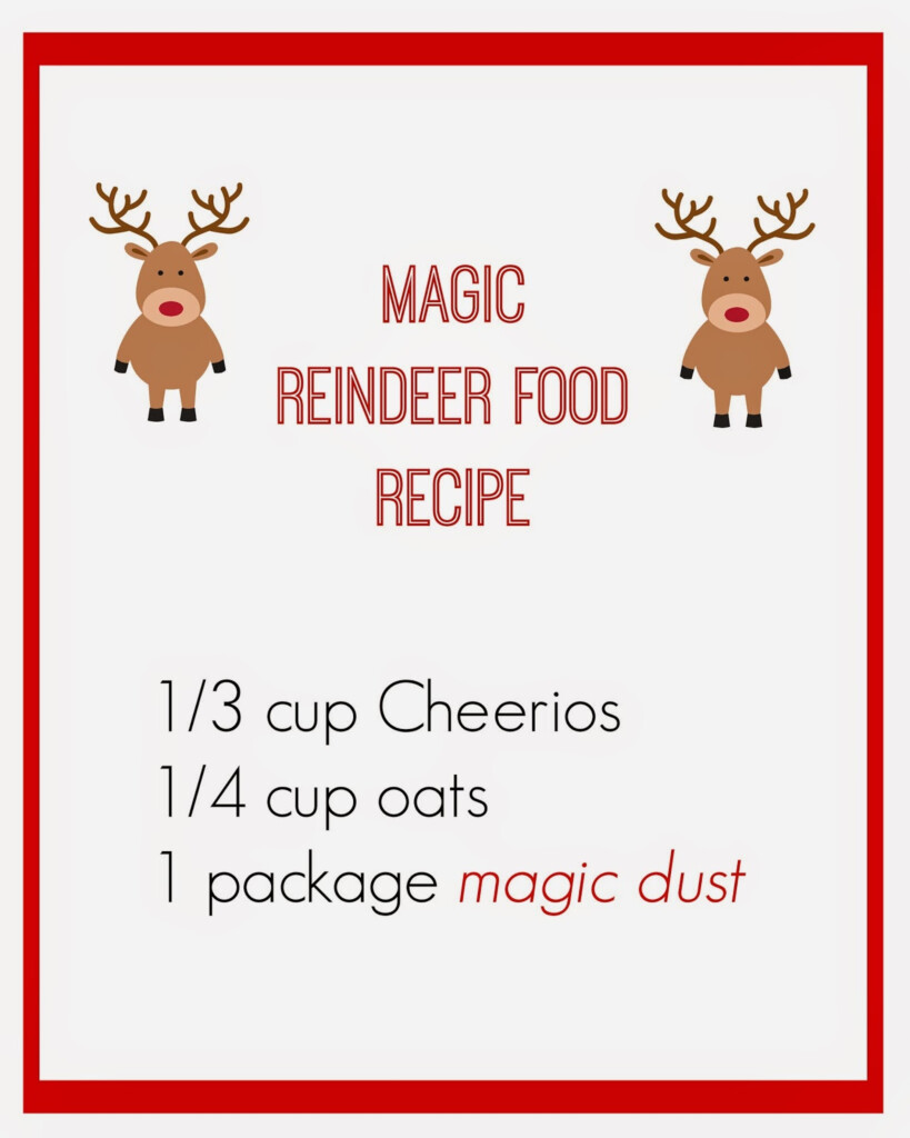 East Coast Mommy Magic Reindeer Food