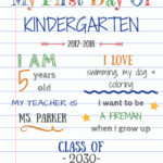 Editable First Day Of School Signs To Edit And Download