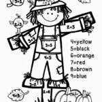 Fall Addition Color By Number Fall Math Math Coloring