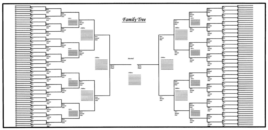 Family Tree Forms Printable Room Surf