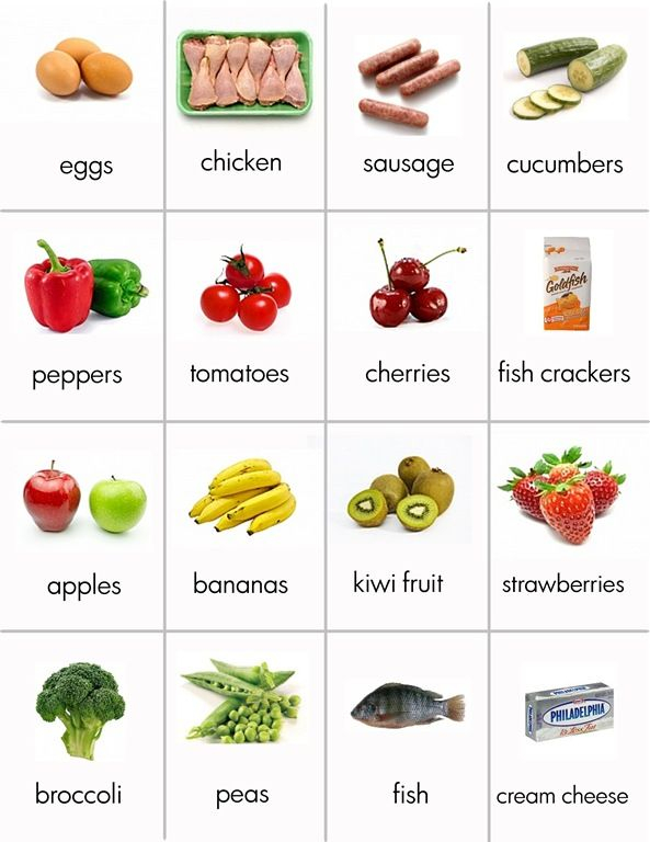 Food Flashcards Healthy Food Pictures Pecs Pictures