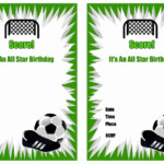 Football Party Invitation Template Awesome Free Soccer