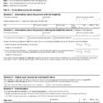 Form T2201 Download Fillable PDF Or Fill Online Disability
