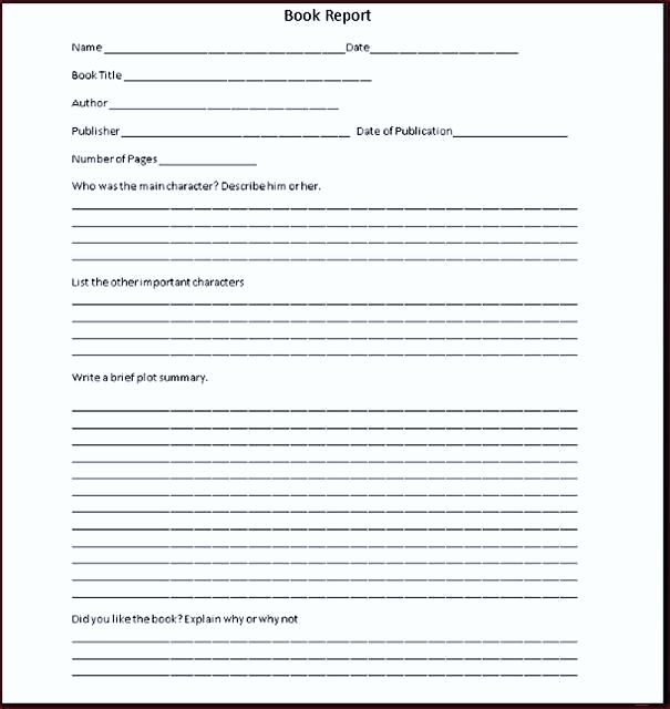 Printable 4th Grade Book Report Form NewFreePrintable printable-4th-grade-book-report-form-newfreeprintable