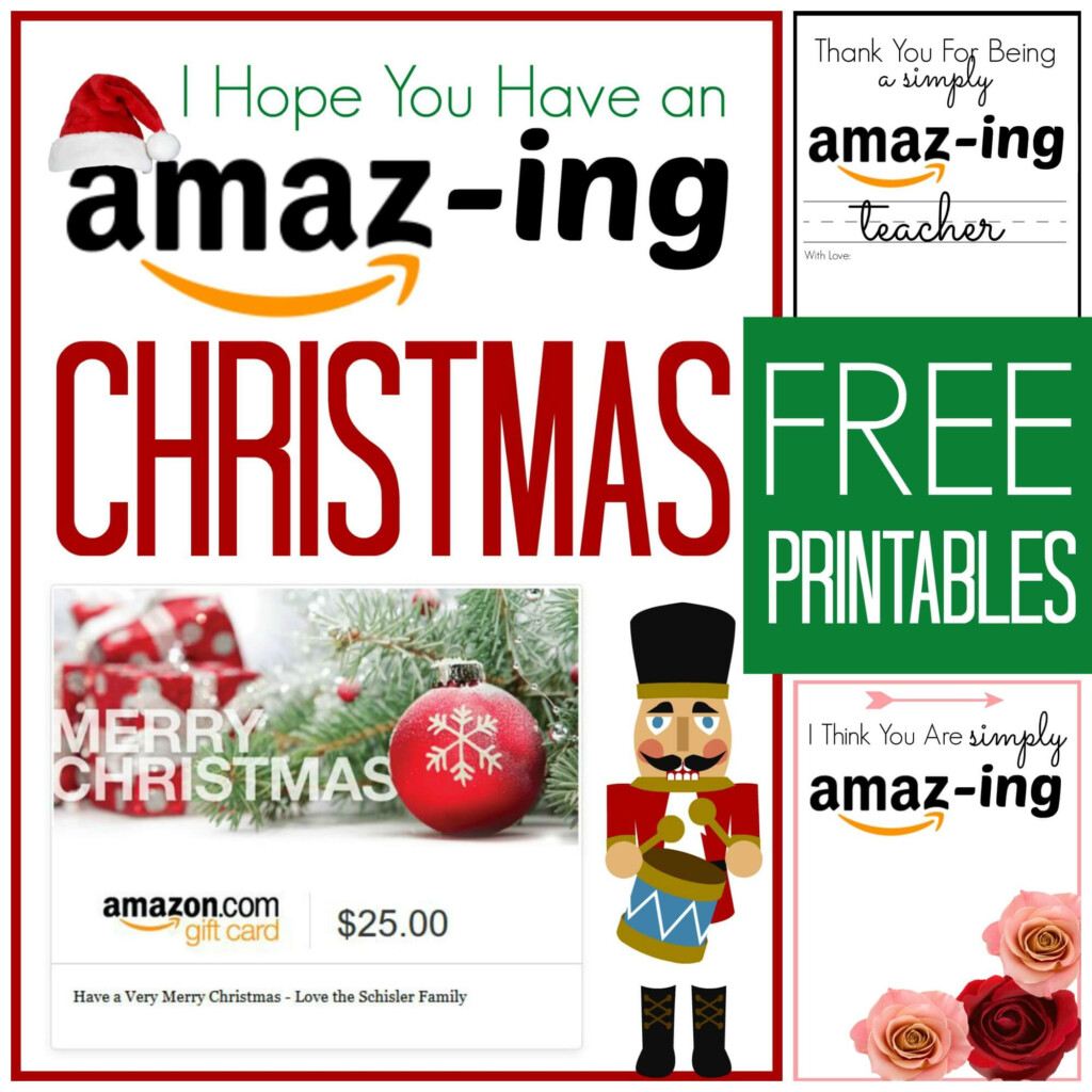 FREE Amazon Gift Card Printable Cards
