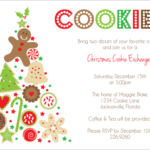 Free Cookie Exchange Printable Invitations Cookie