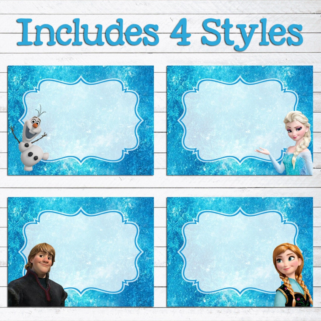 Free Frozen Printable Food Labels That Are Unusual Jimmy 