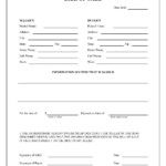 Free General Bill Of Sale Form PDF Word Do It