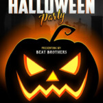 Free Halloween Party Nightclub Poster Flyer Design