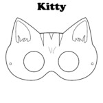 Free Kitty Cat Printable Mask CraftDiaries