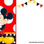 FREE Mickey Mouse Birthday Invitation Templates Latest