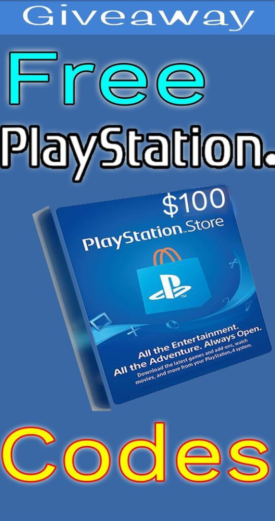 Free PlayStation Gift Card Codes PSN PS4 2020