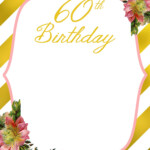 FREE Printable Adult Birthday Invitation Template FREE
