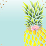 FREE Printable Aloha Pineapple Birthday Invitation