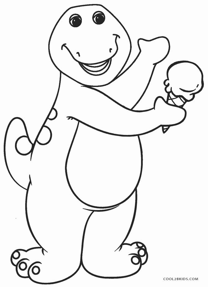 Free Printable Barney Coloring Pages For Kids Cool2bKids 